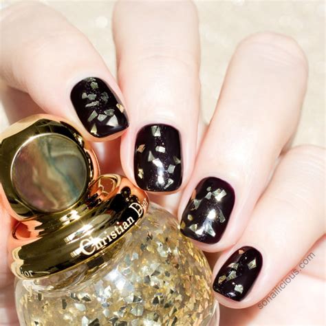 dior top coat golden shock|Diorific Vernis Top Coat Nail Lacquer: Glitter Nail .